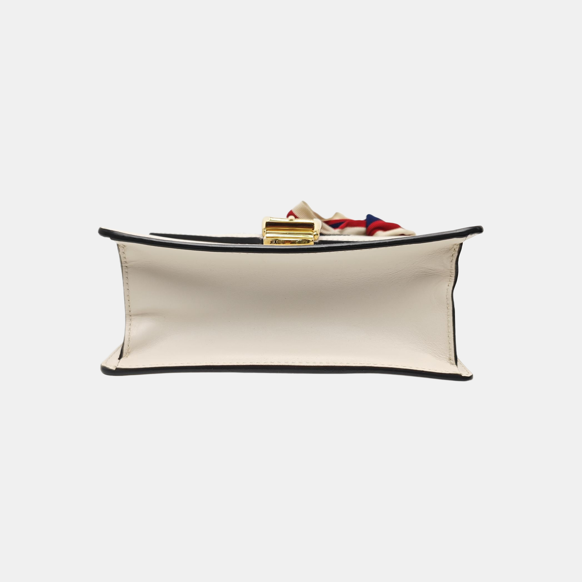 Sylvie Mini Calfskin White