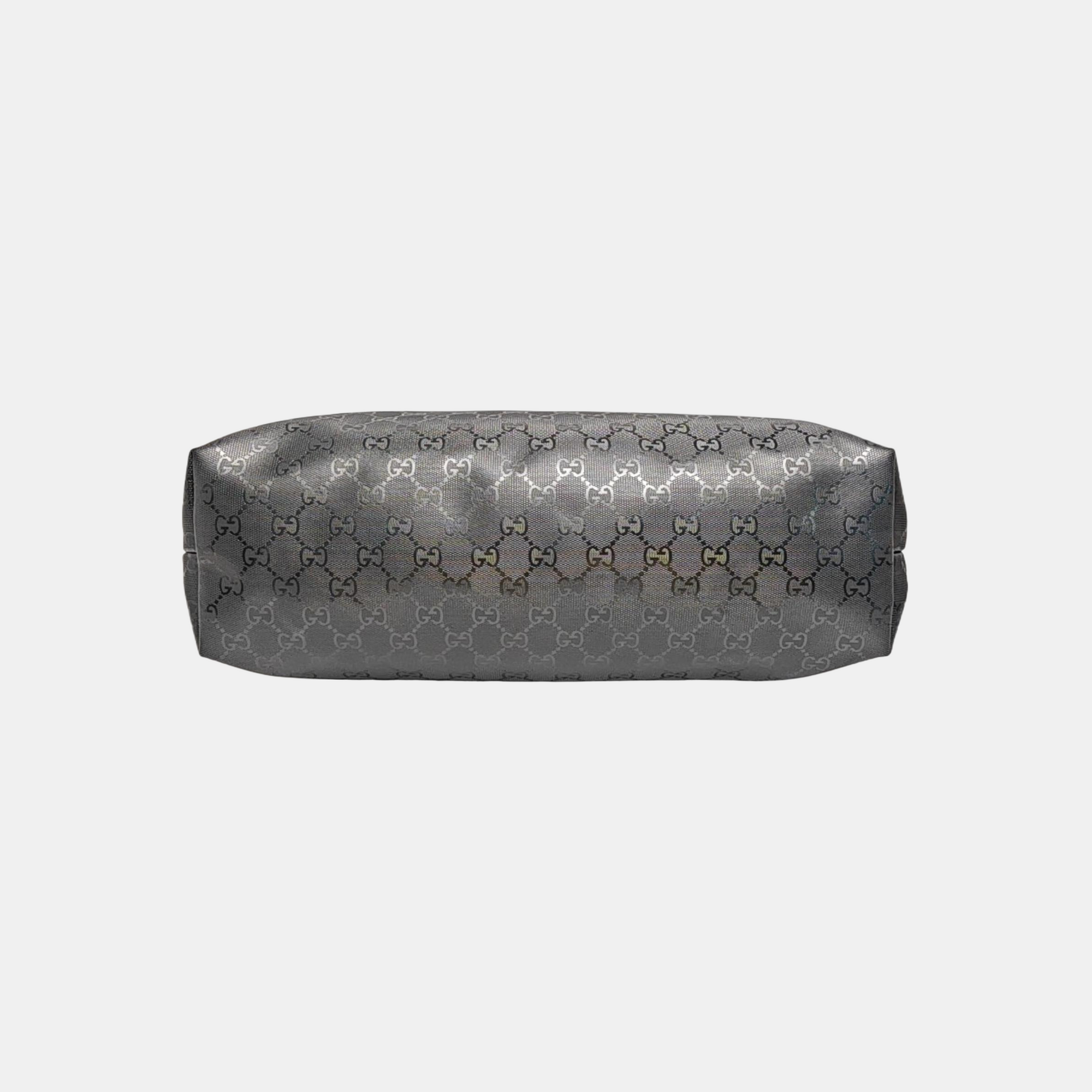 GG Imprime Monogram Coated Canvas Gray