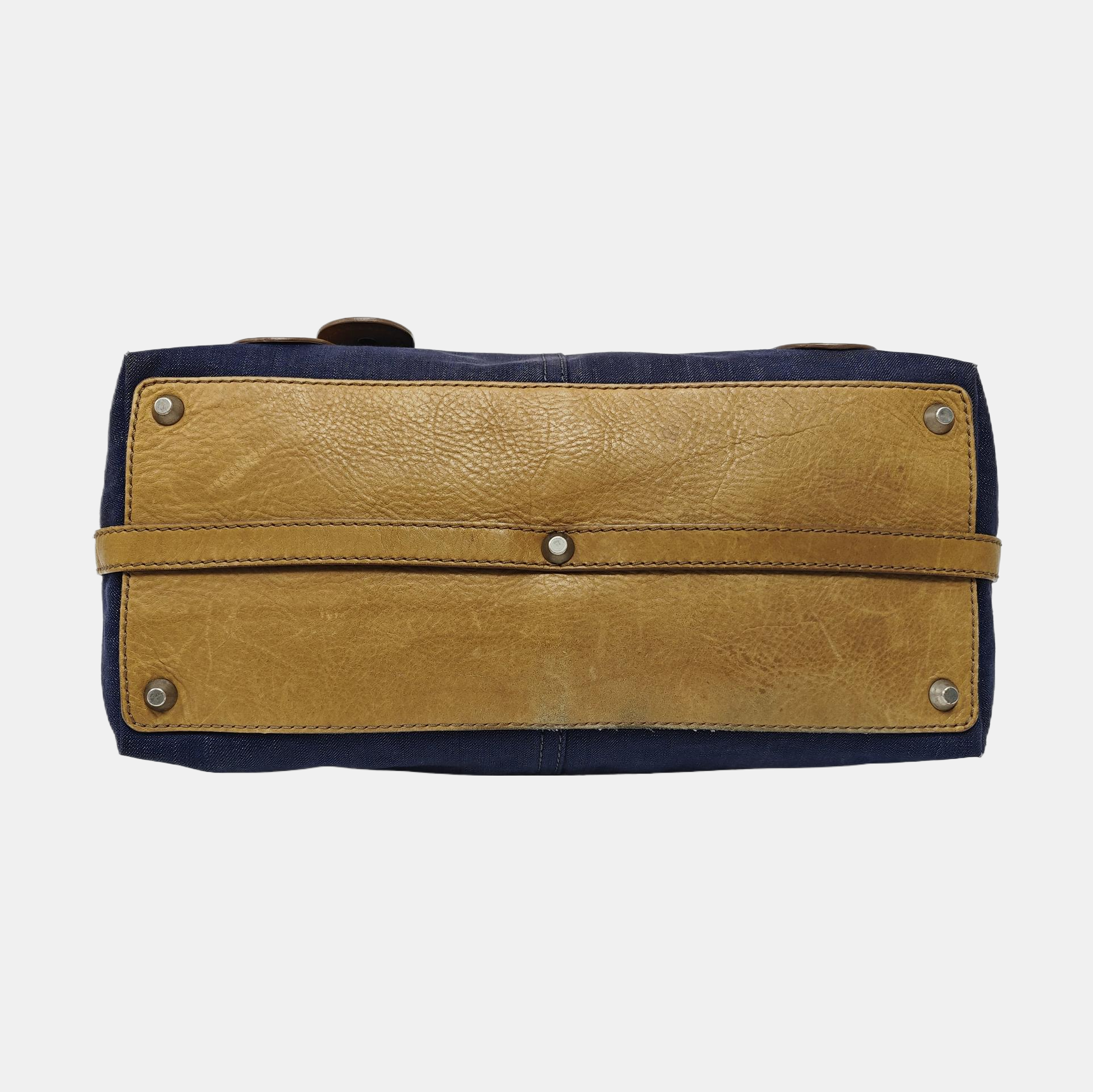 Canvas Top Handle Bag Multicolor
