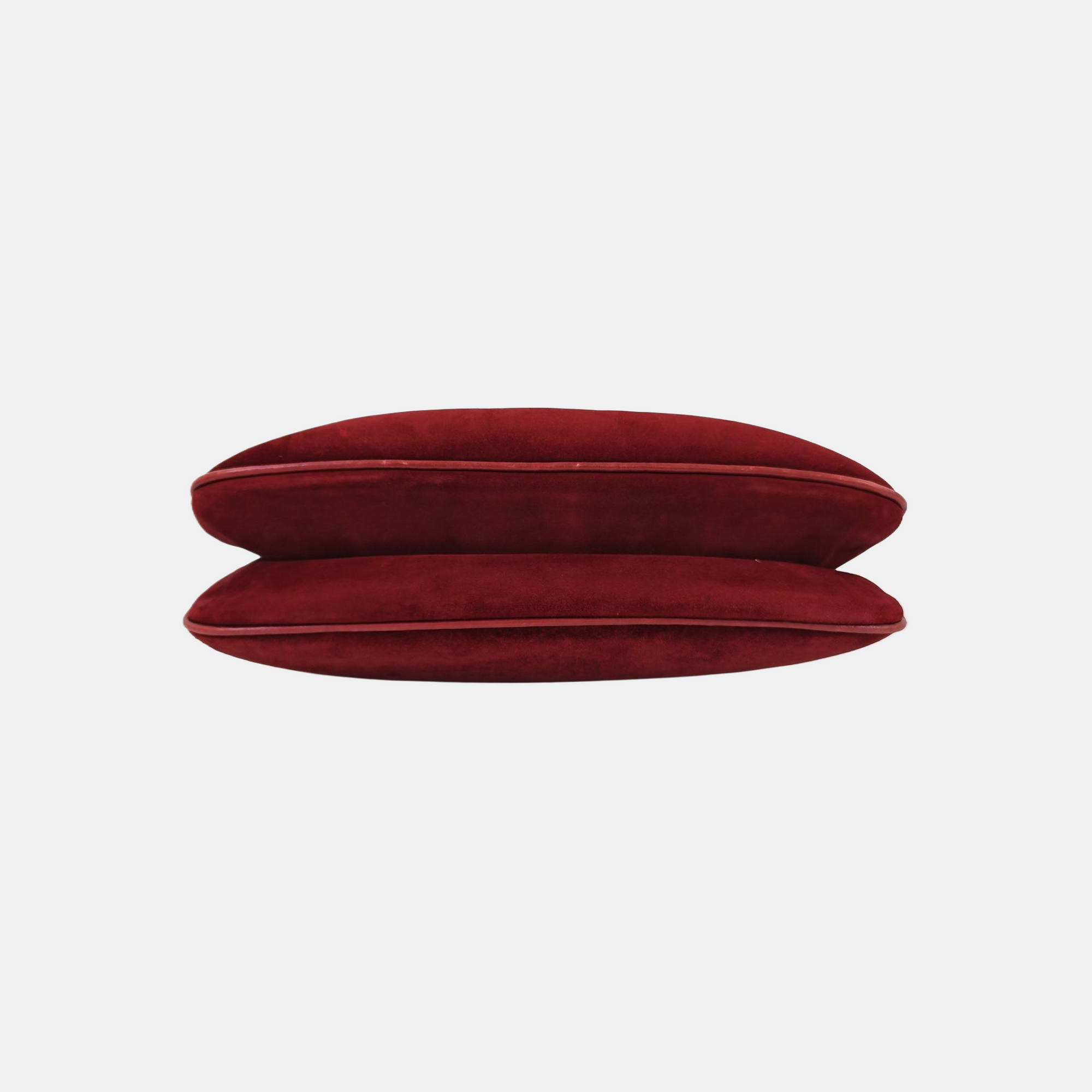 Suede Shoulder Bag Red