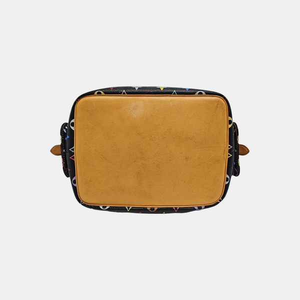 LV × TM NÉONOÉ MM Monogram Coated Canvas Black