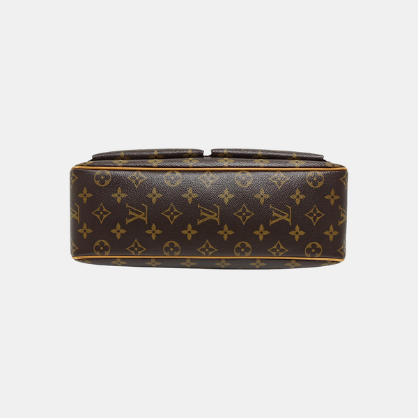 VIVA CITE Monogram Coated Canvas Brown