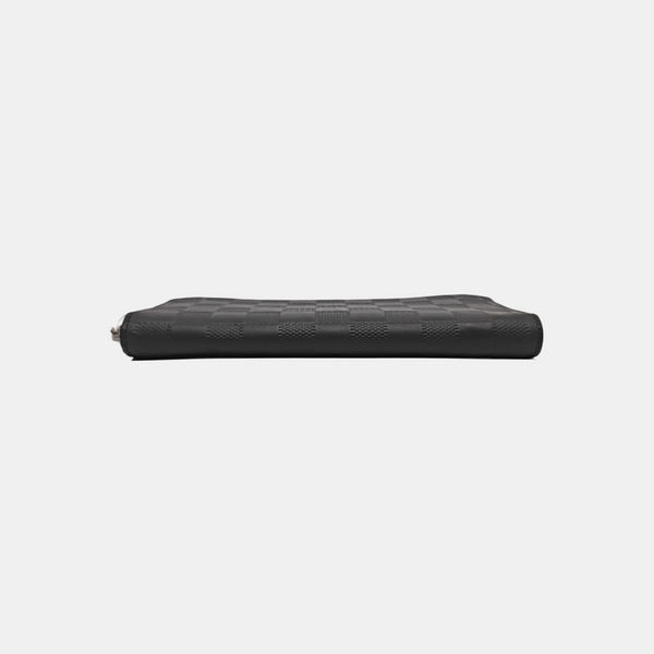 ZIPPY Damier Graphite Calfskin Black Wallet