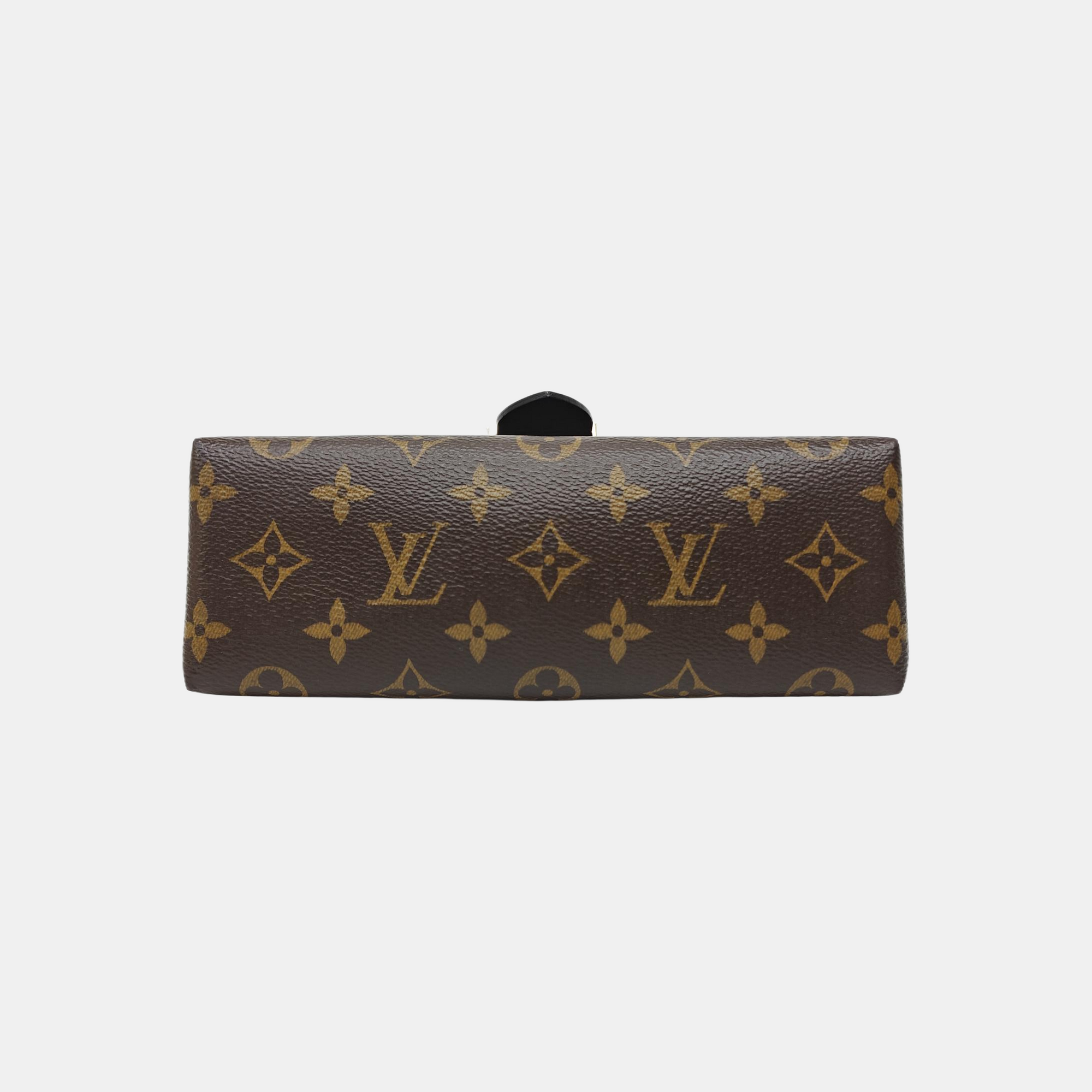 LOCKY BB Monogram Coated Canvas Brown