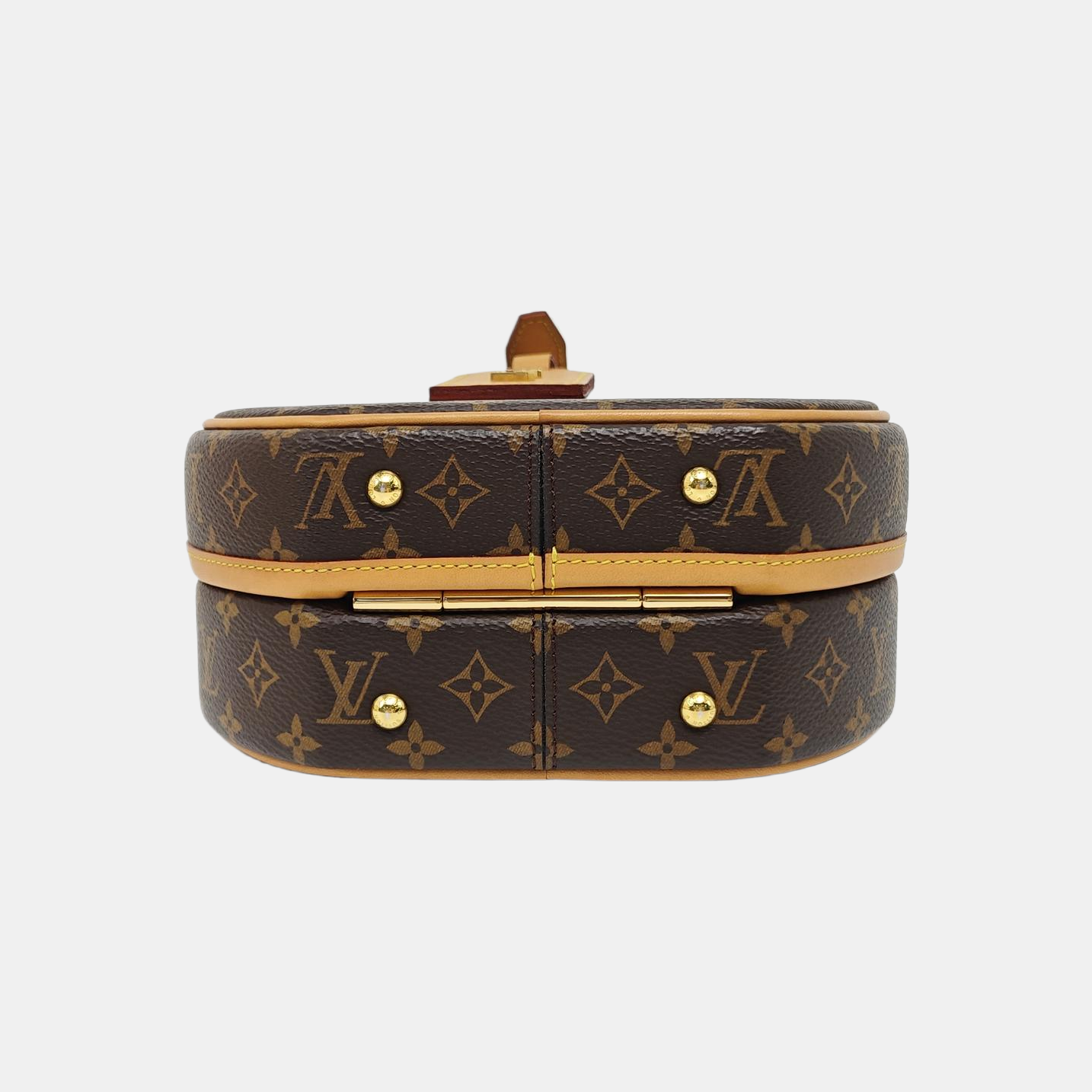 BOITE CHAPEAU PM Monogram Coated Canvas Brown