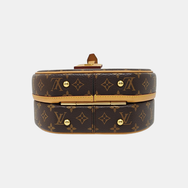 BOITE CHAPEAU PM Monogram Coated Canvas Brown