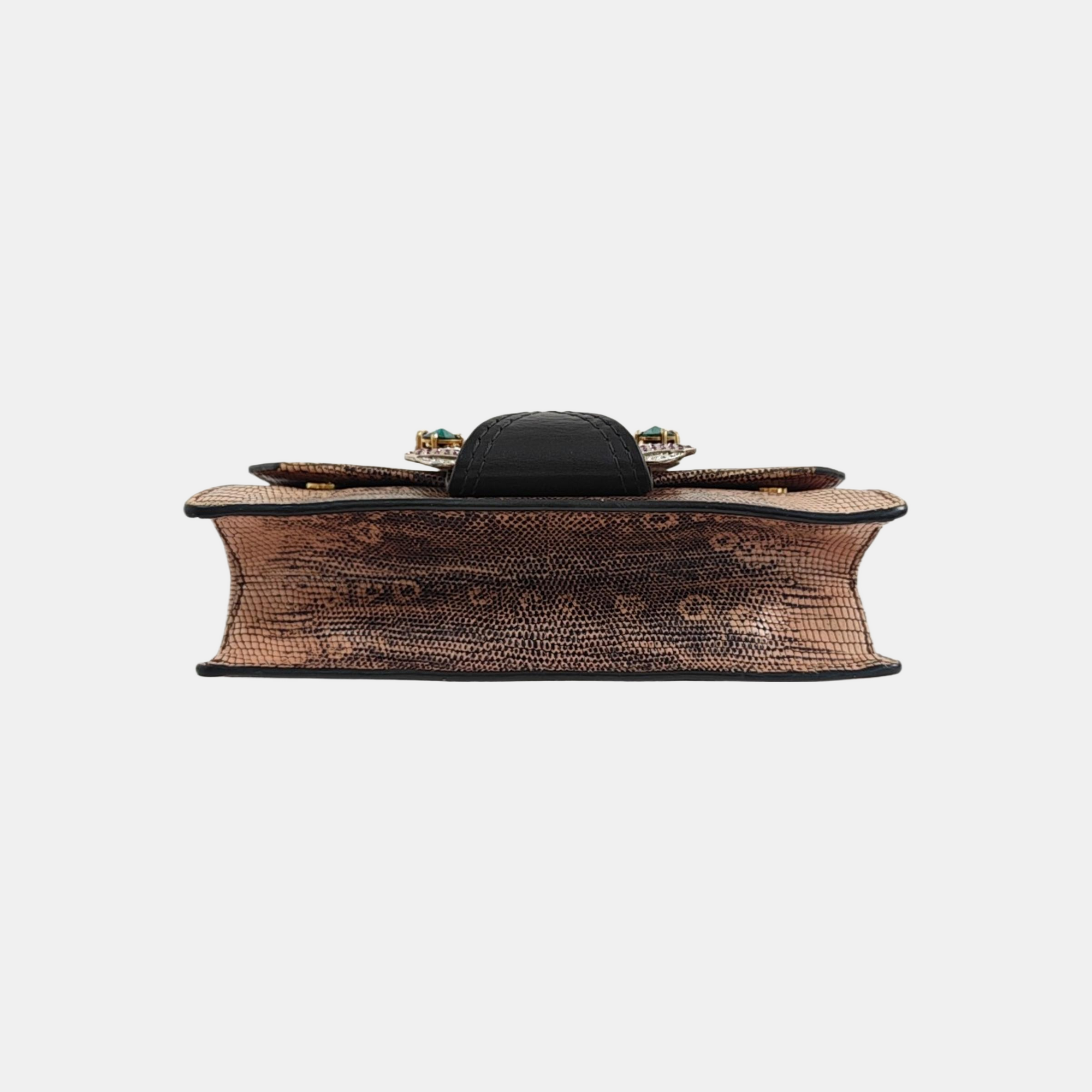 Miu Lady Calfskin Brown