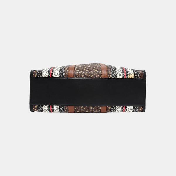 MONOGRAM Large Coated Canvas Brown