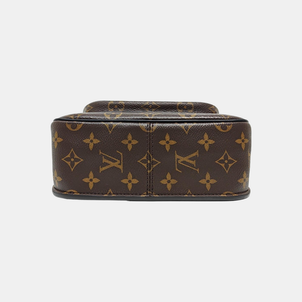 PASSY Monogram Coated Canvas Brown