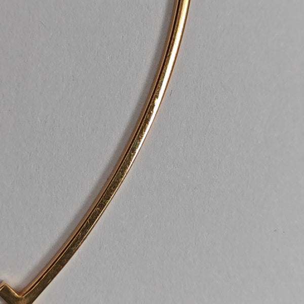 Tiffany T 18k Rose Gold Necklace