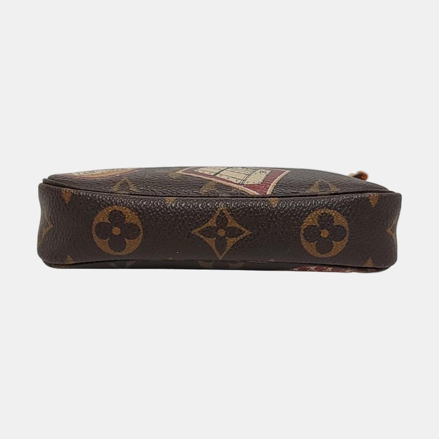ACCESSOIRES Mini Monogram Coated Canvas Brown