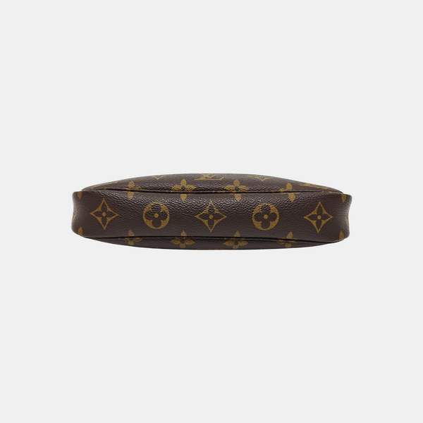 ACCESSOIRES Monogram Coated Canvas Brown