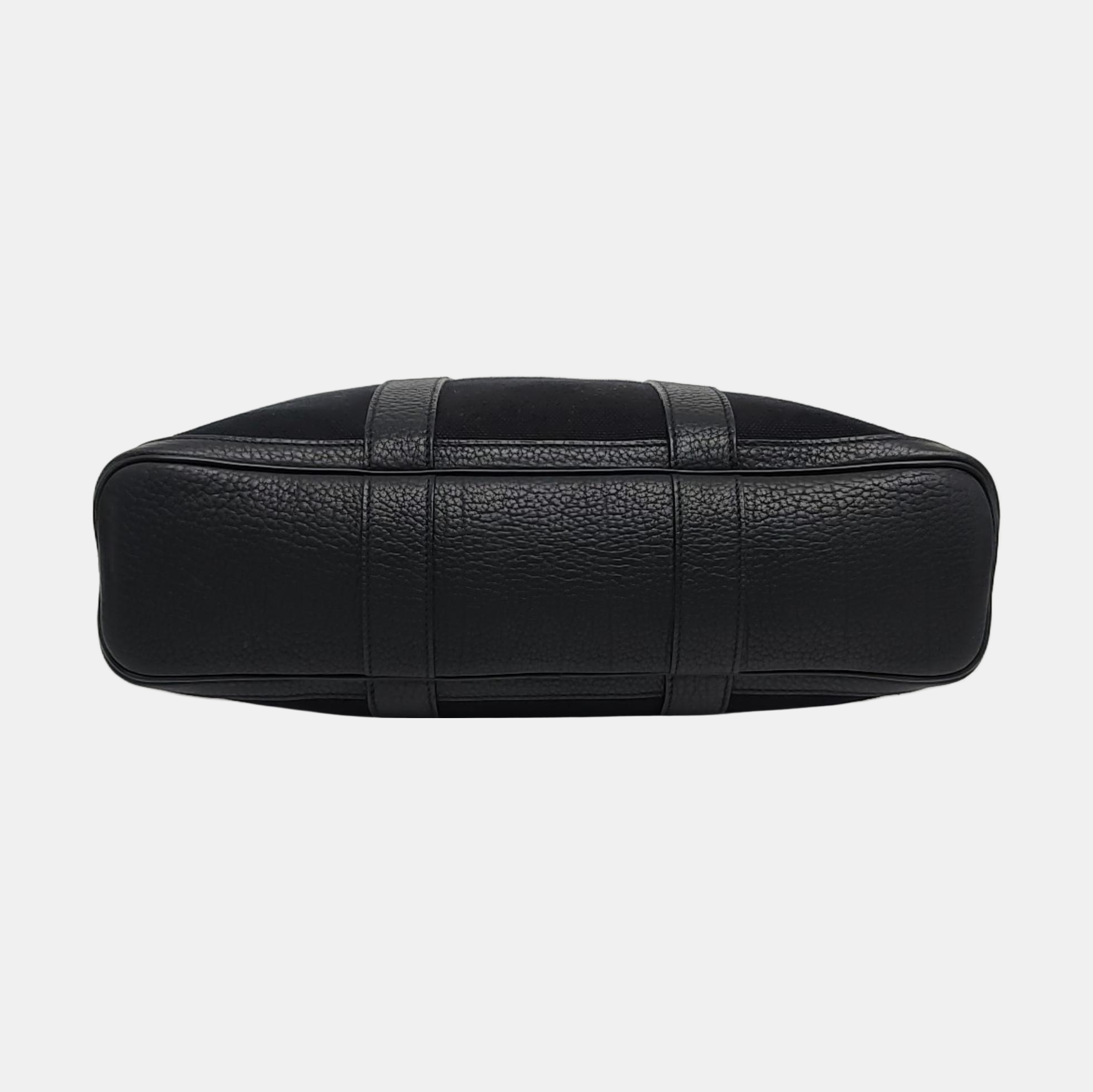 Petite Ceinture Canvas Black