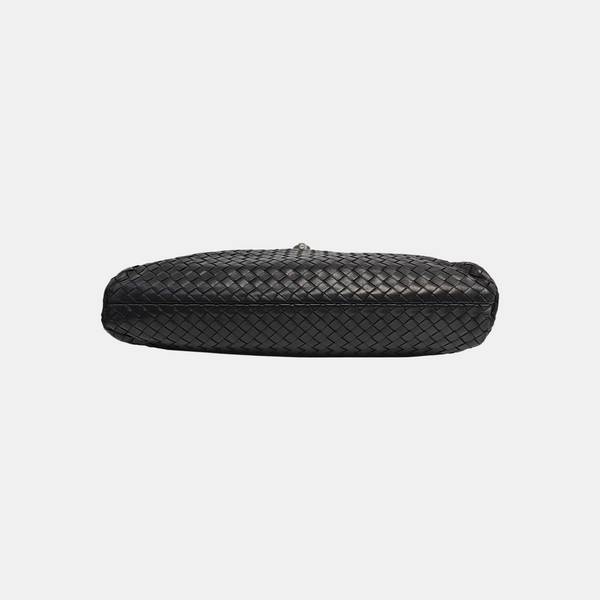 Calfskin Top Handle Bag Black