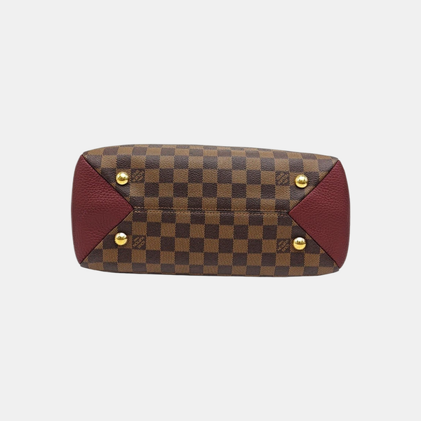 BRITTANY BB Damier Ebene Coated Canvas Brown