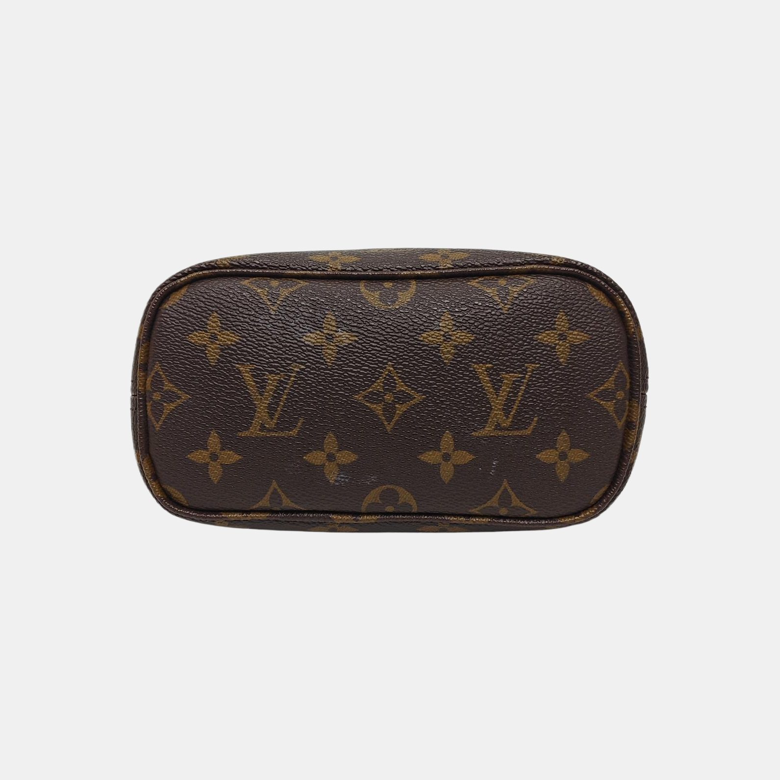 NEVERFULL BB Monogram Coated Canvas Brown