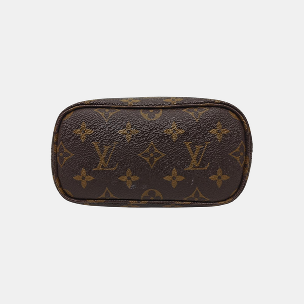 NEVERFULL BB Monogram Coated Canvas Brown