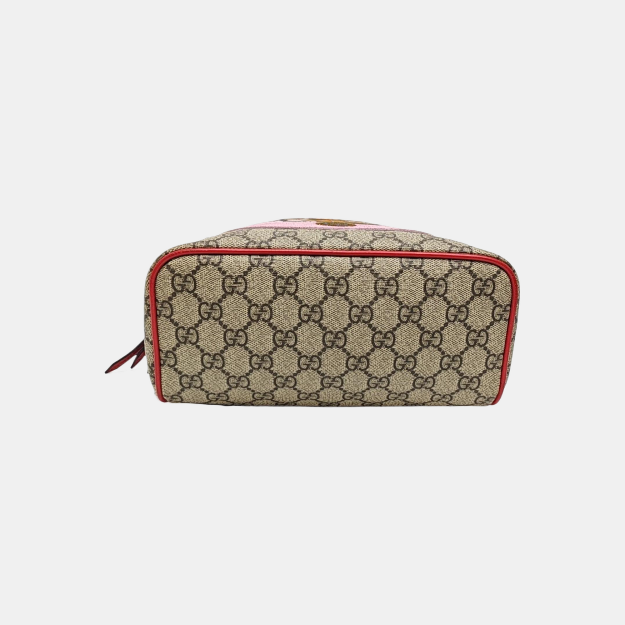 Monogram Coated Canvas Backpack Beige
