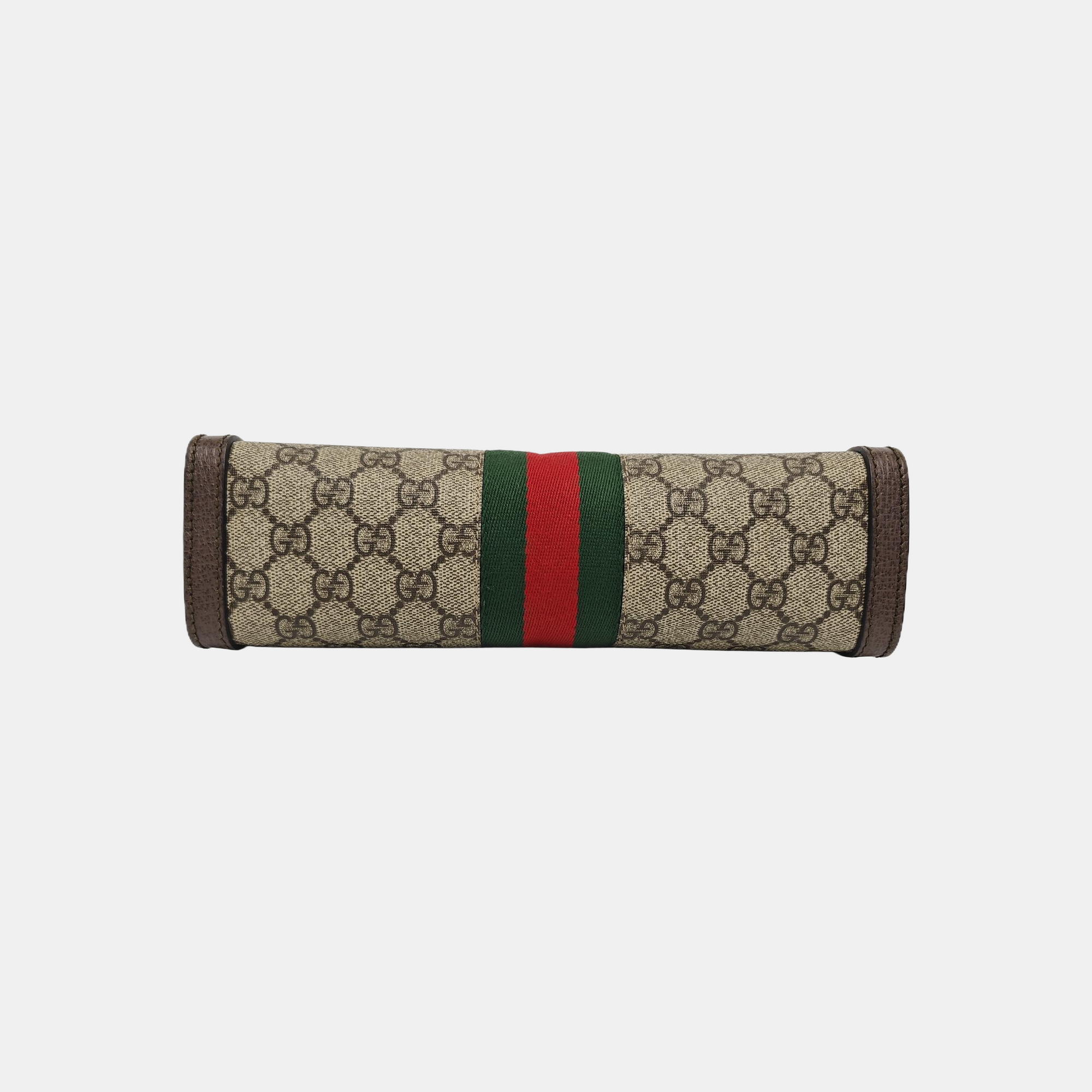 Ophidia Medium Monogram Coated Canvas Beige