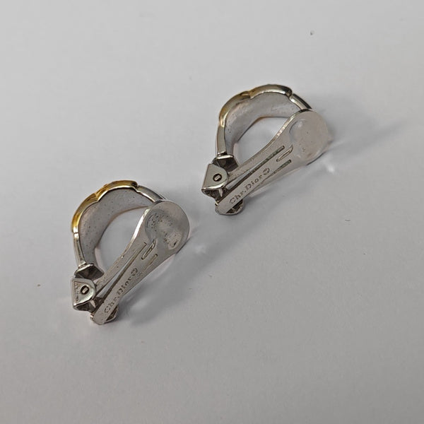 Metal Silver Clip On Earrings
