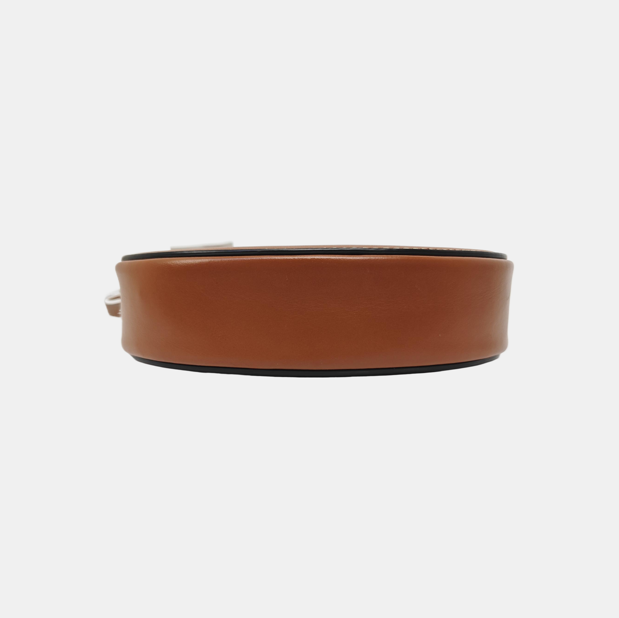 TRIOMPHE Small Calfskin Brown