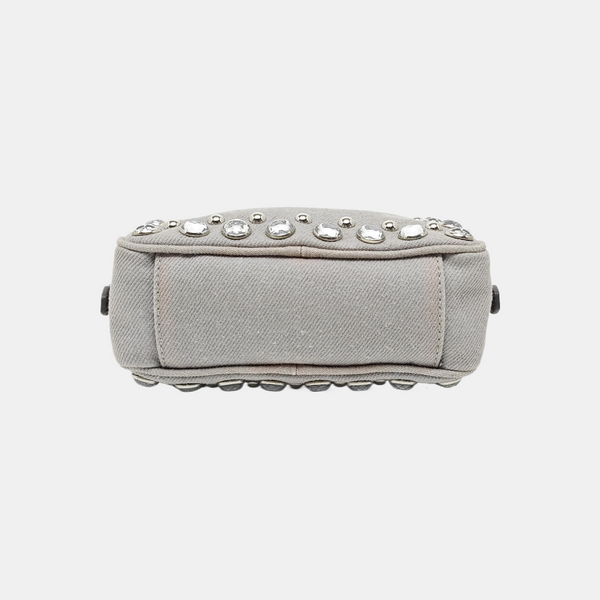 Canvas Shoulder Bag Gray