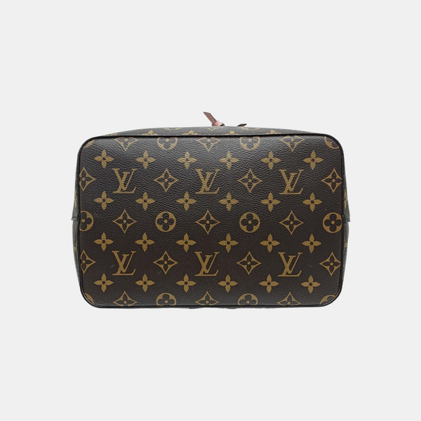 NÉONOÉ MM Monogram Coated Canvas Brown