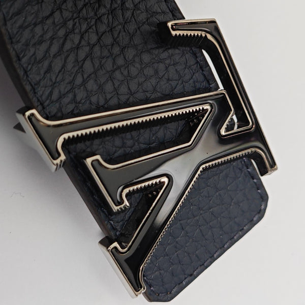 Leather Belt Blue