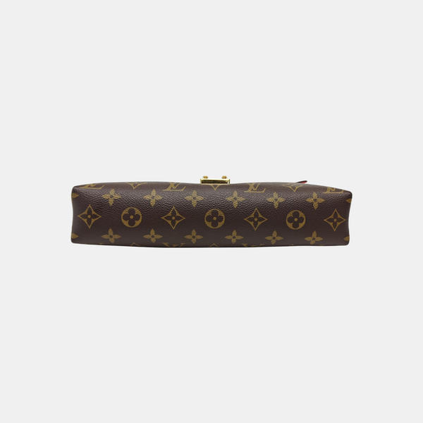 PALLAS BB Monogram Coated Canvas Brown