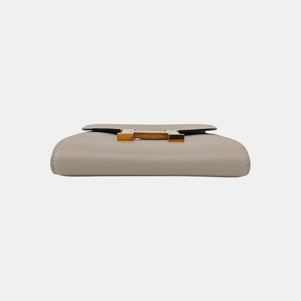 Constance Calfskin Gray Wallet