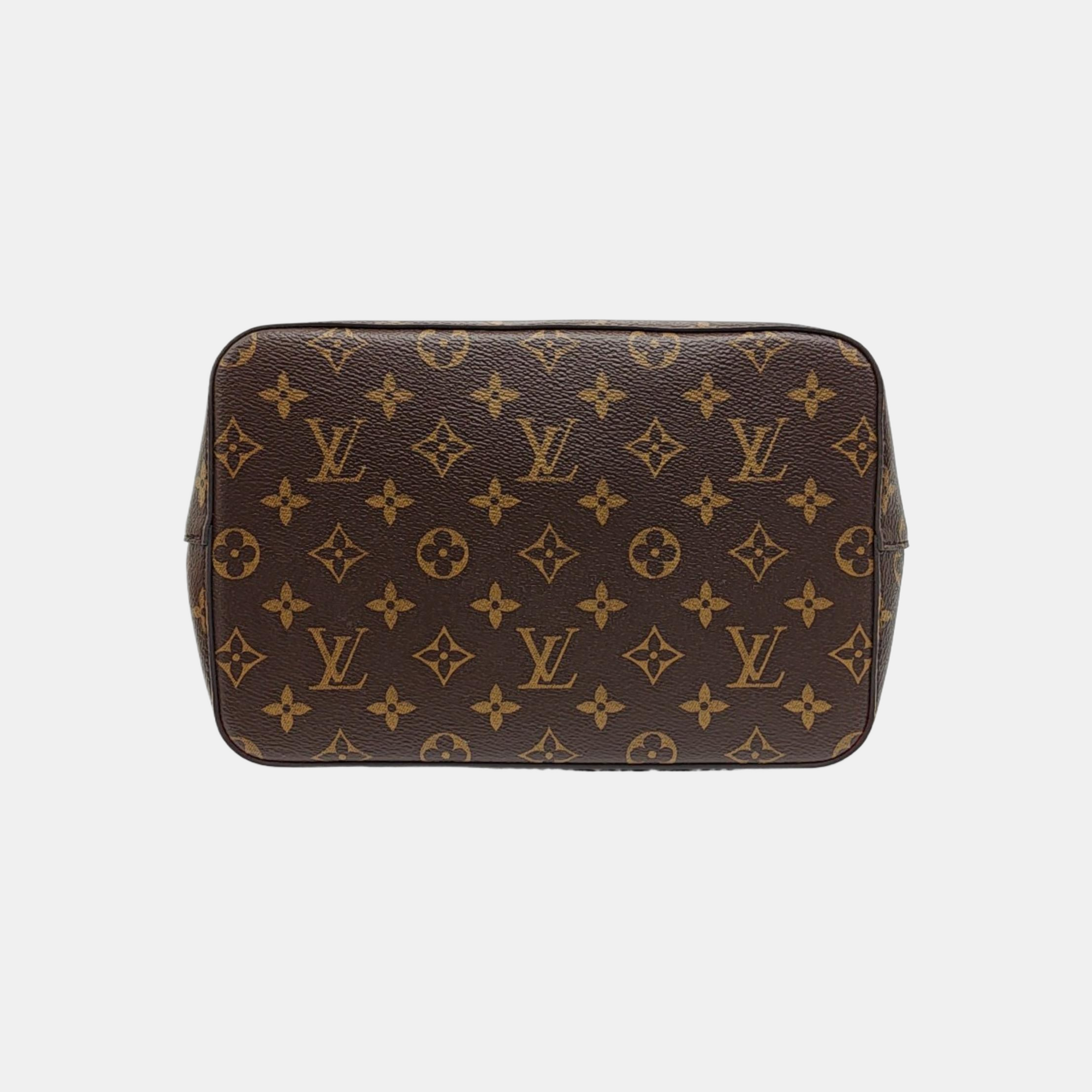 NÉONOÉ MM Monogram Coated Canvas Brown