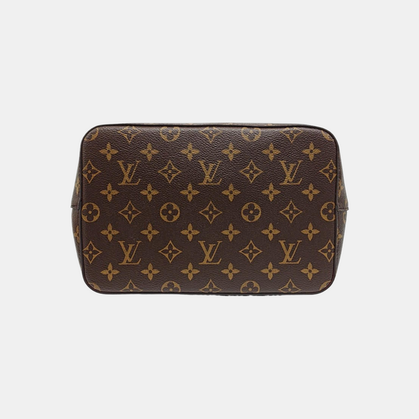 NÉONOÉ MM Monogram Coated Canvas Brown