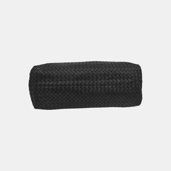 Lambskin Top Handle Bag Black