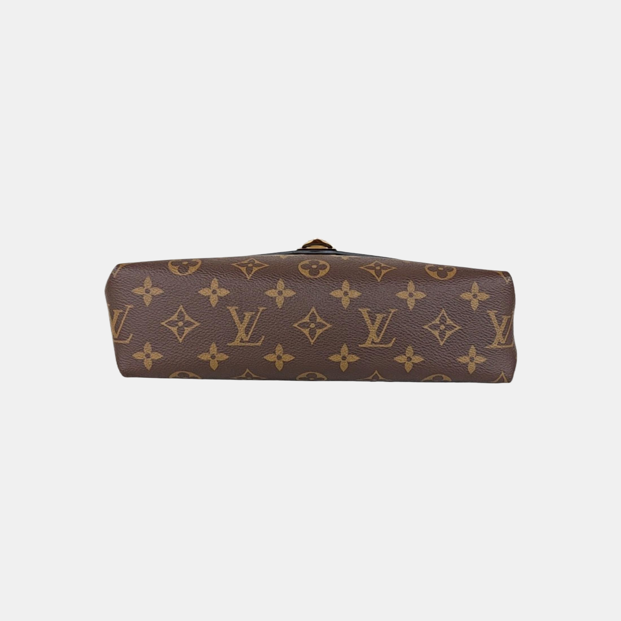 SAINT PLACIDE Monogram Coated Canvas Black