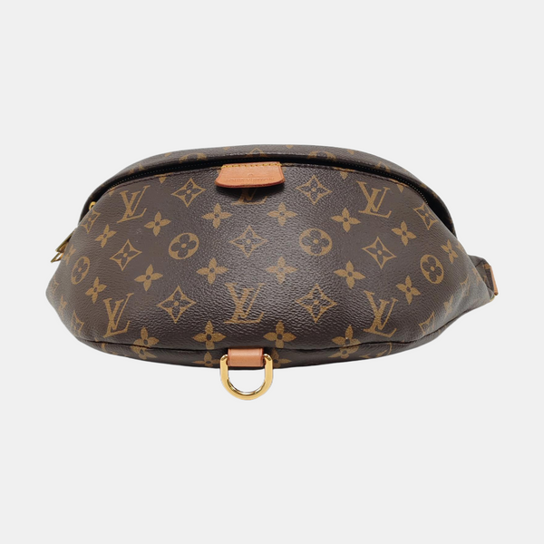 BUMBAG Monogram Coated Canvas Brown