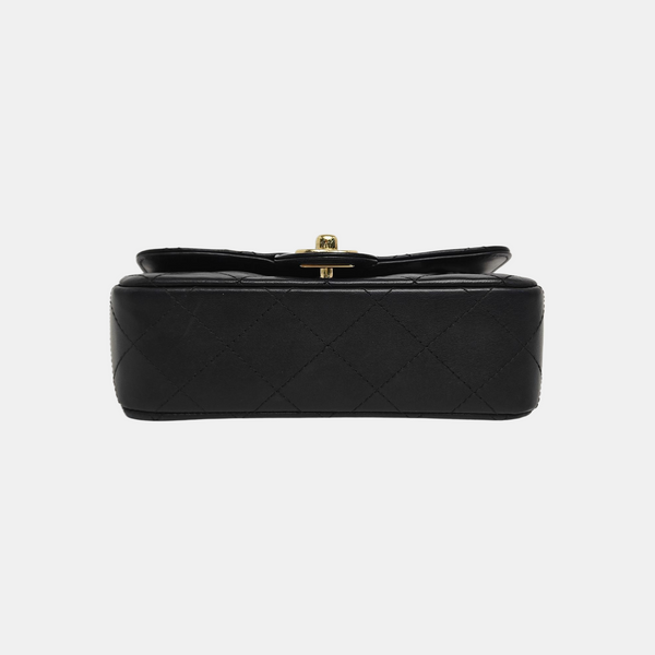 Quilted Lambskin Black