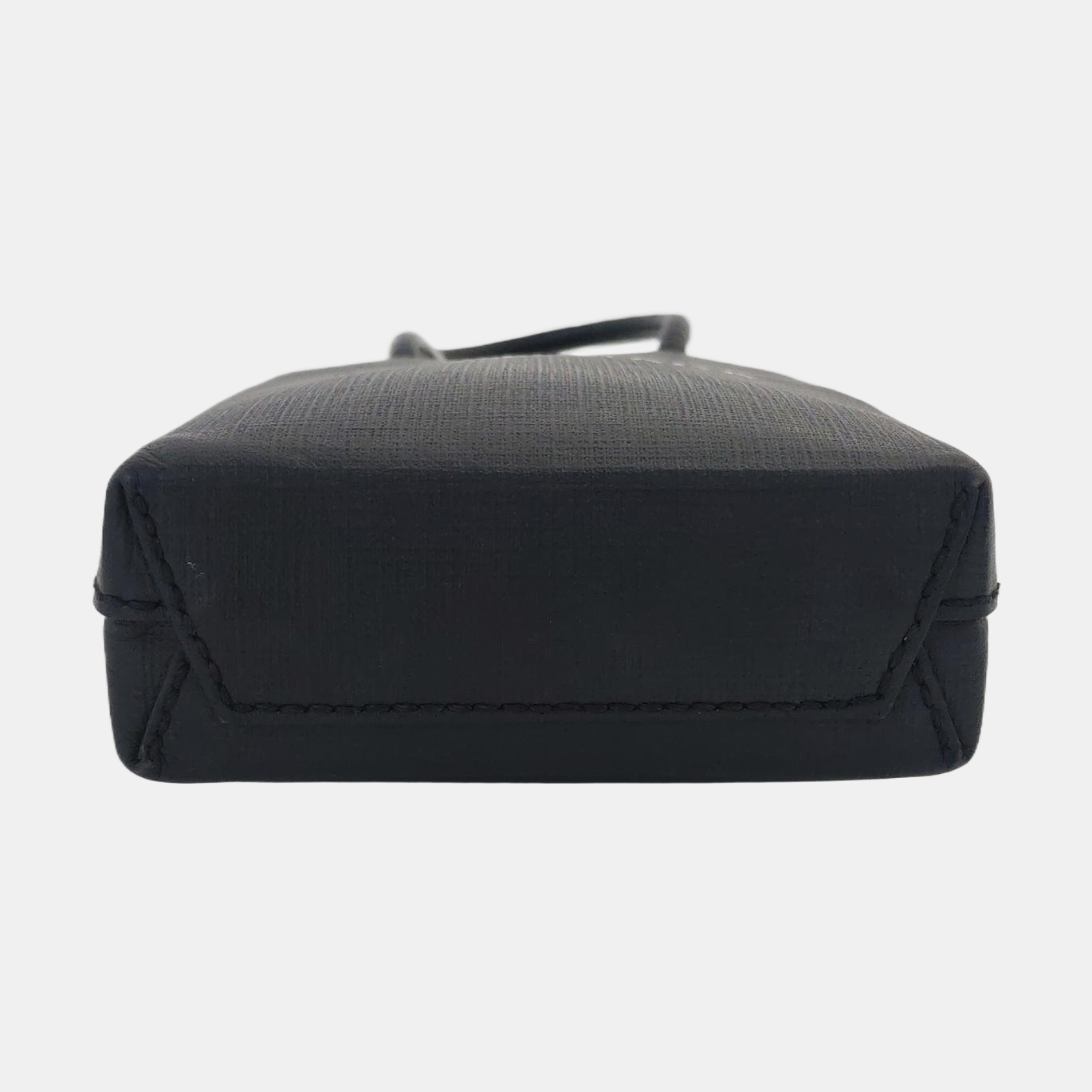 Shopping Bag Calfskin Black