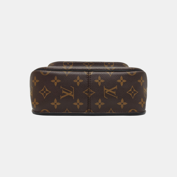 PASSY Monogram Coated Canvas Brown