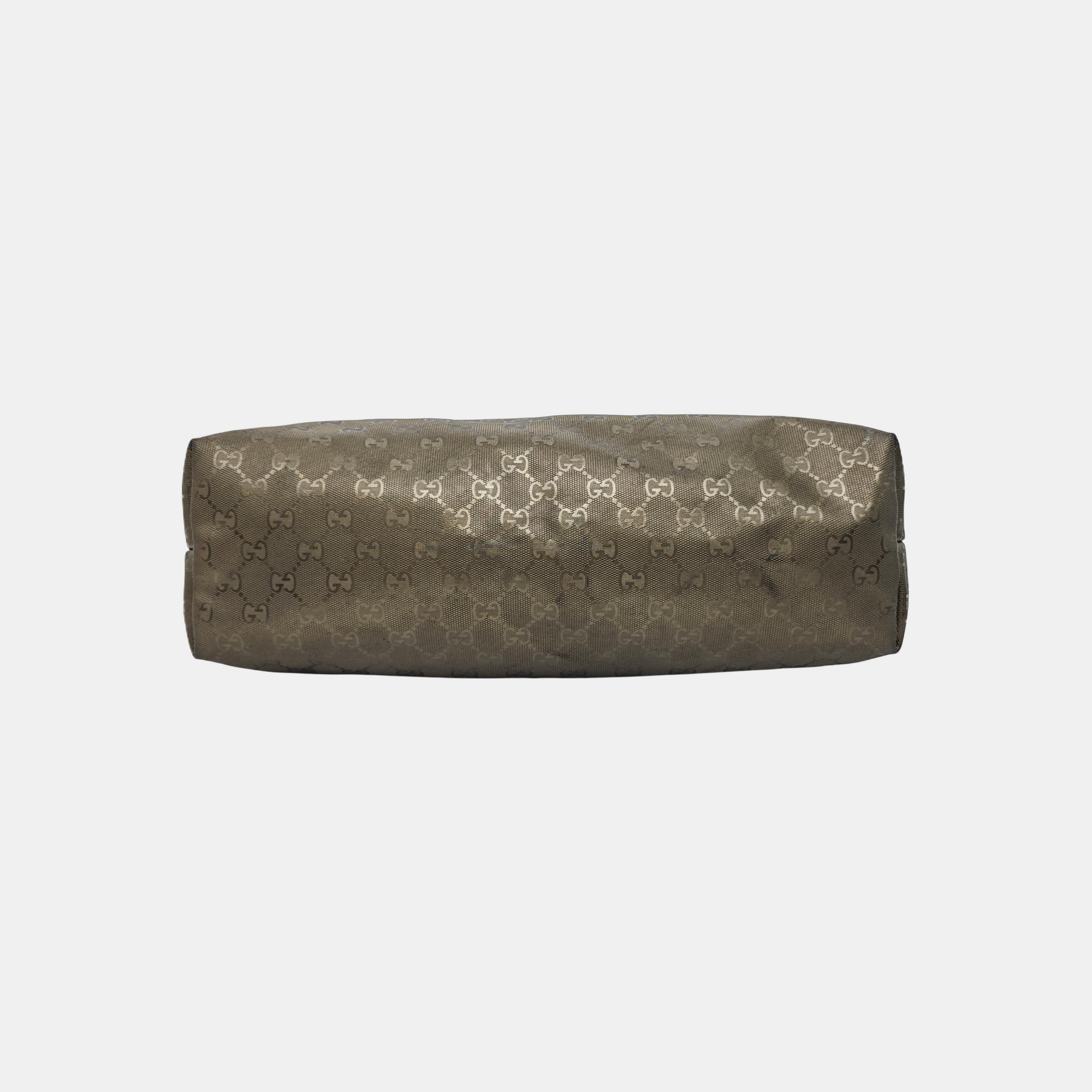 GG Imprime Monogram Coated Canvas Green