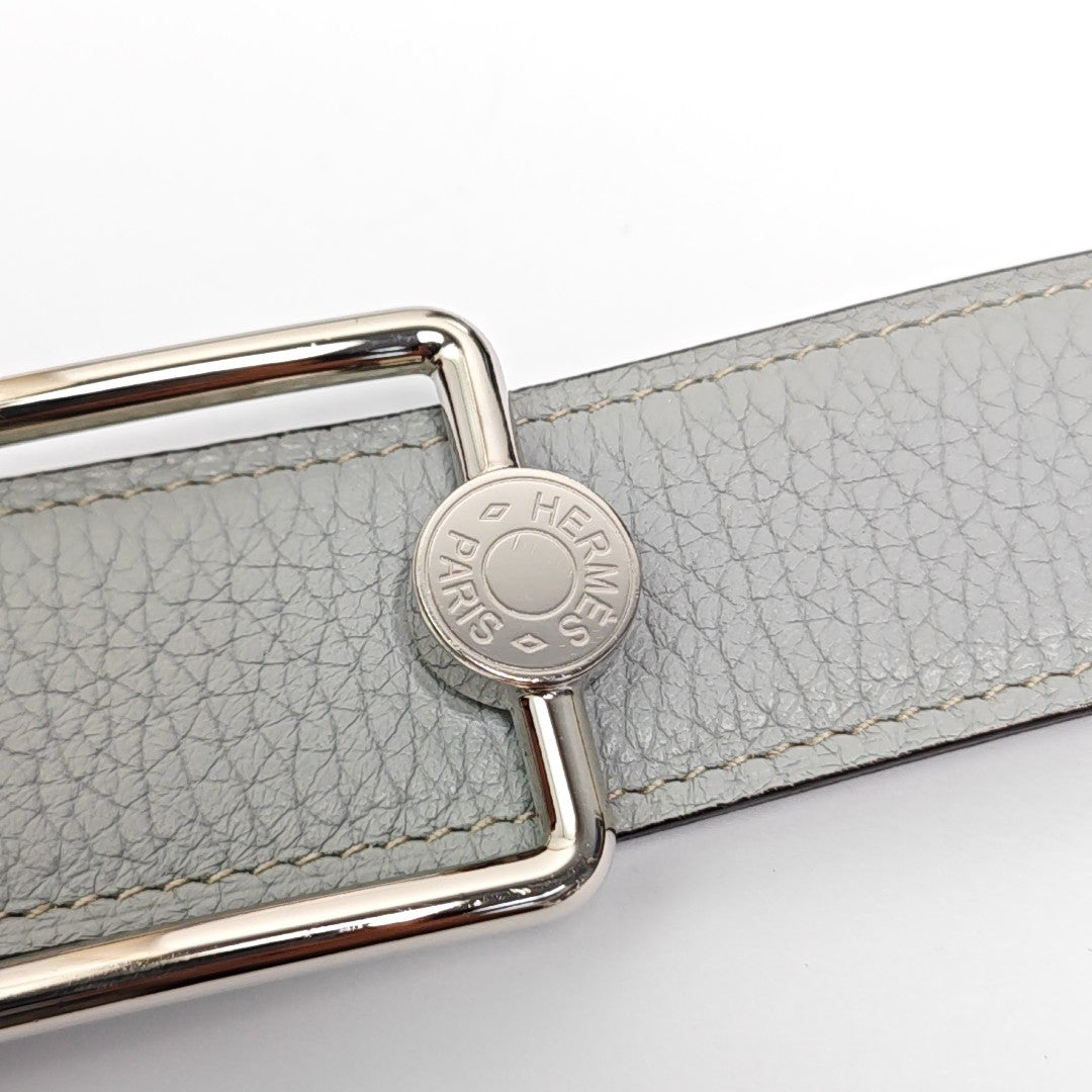 Leather Belt Blue