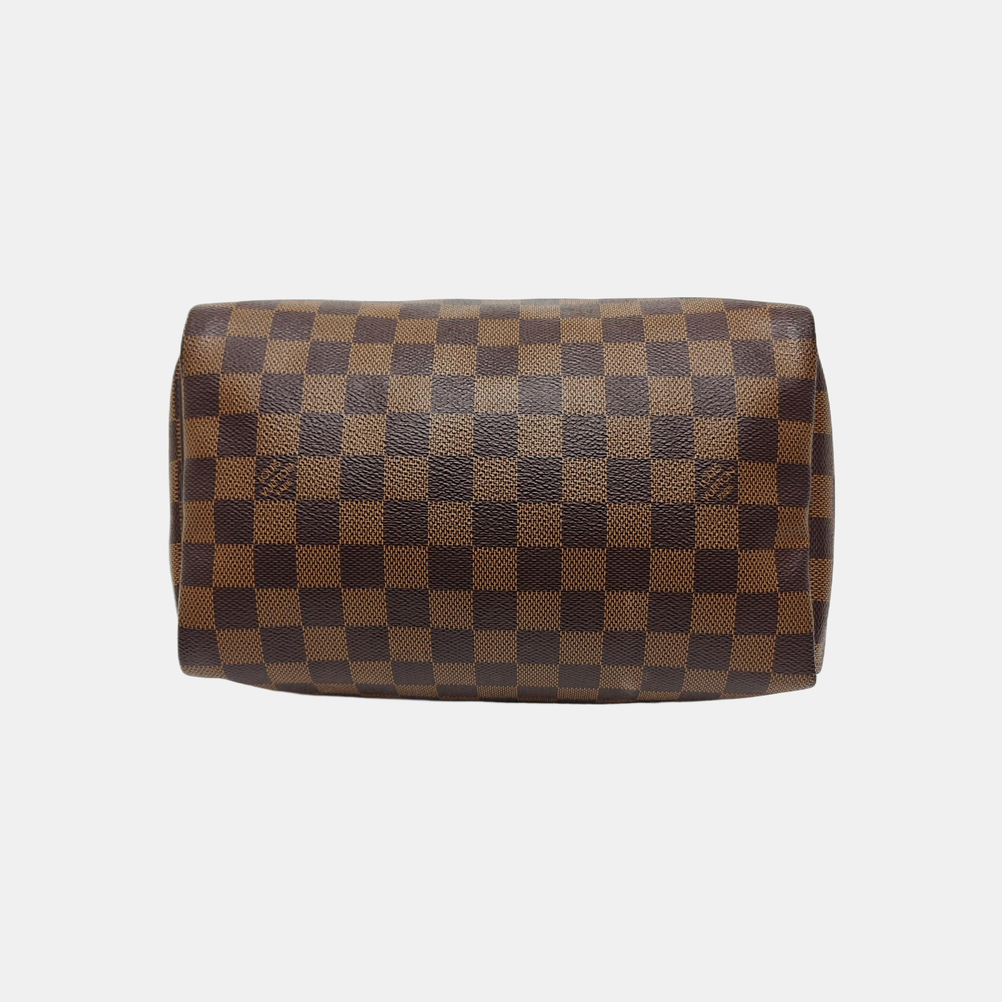 SPEEDY 25 Damier Ebene Coated Canvas Brown