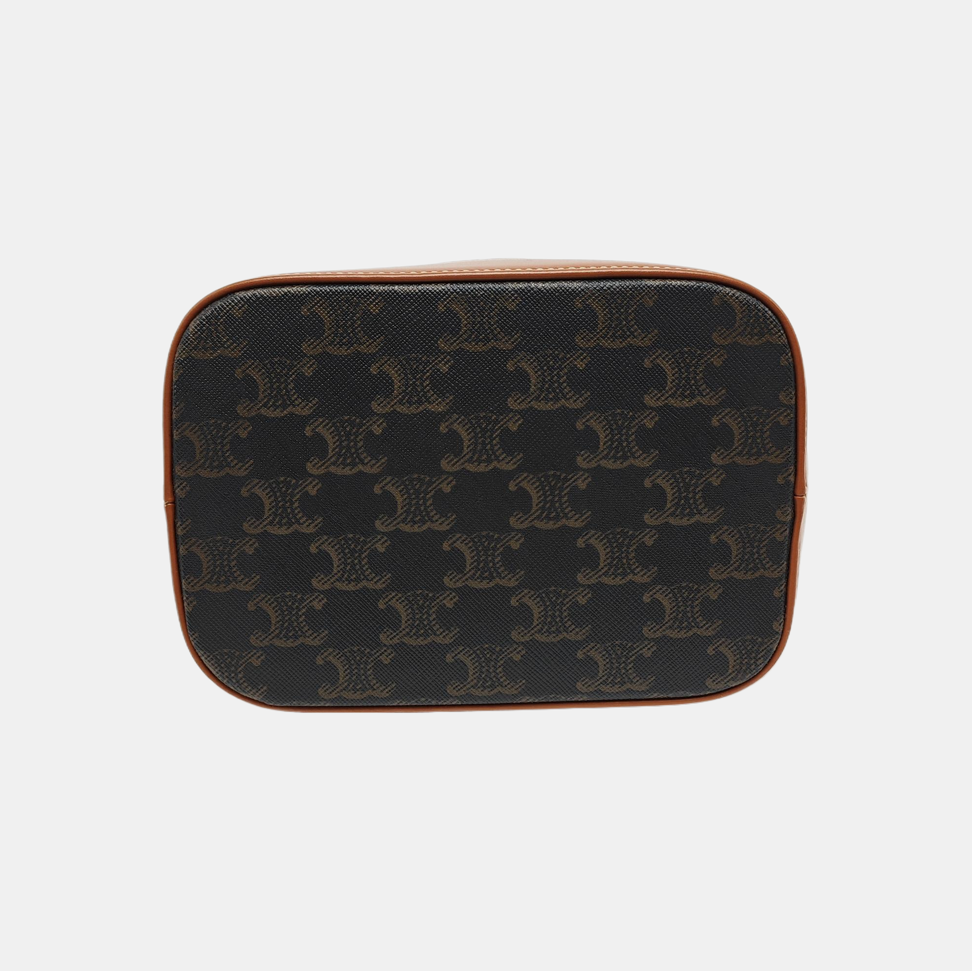 TRIOMPHE CANVAS Small Coated Canvas Brown