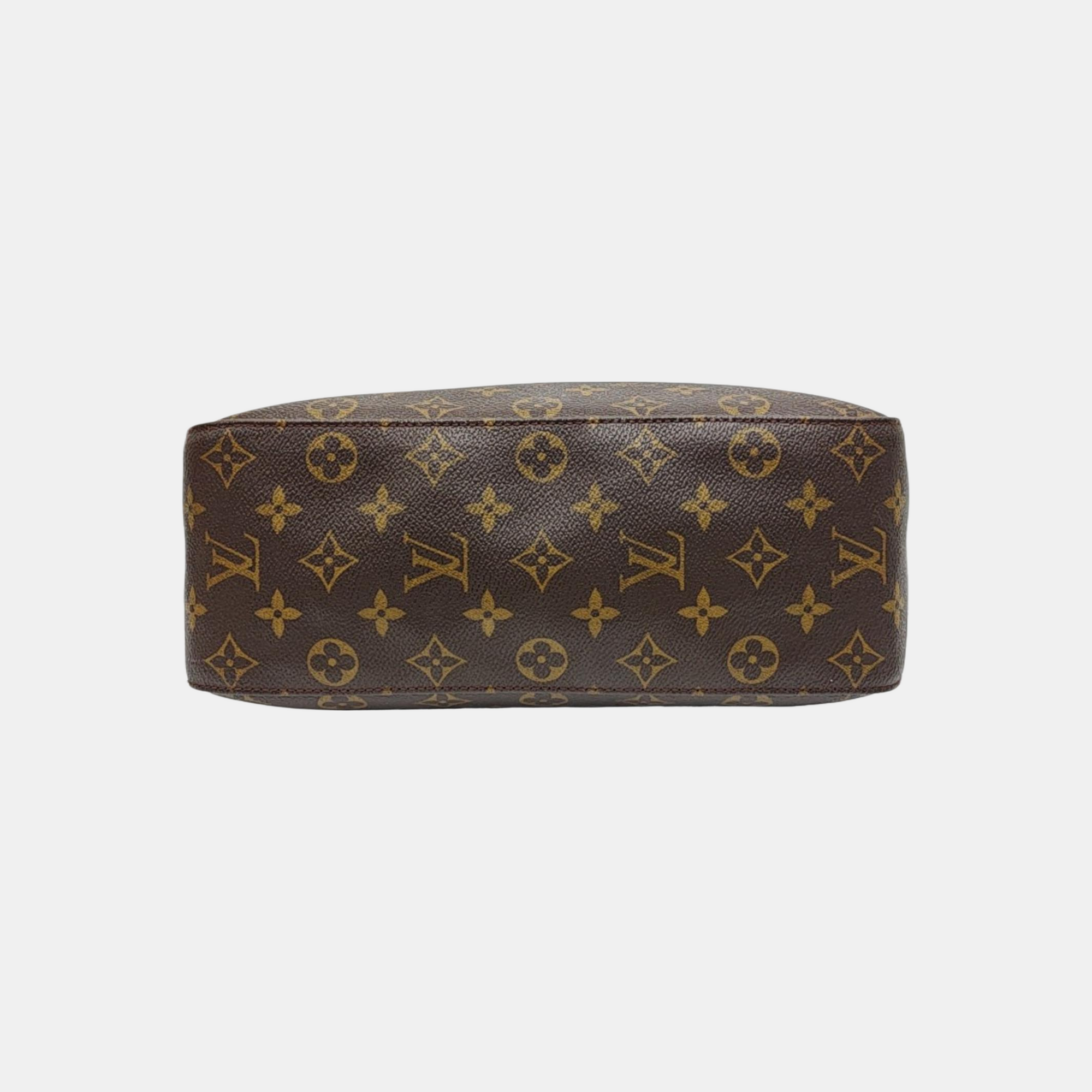 LOOPING GM Monogram Coated Canvas Brown
