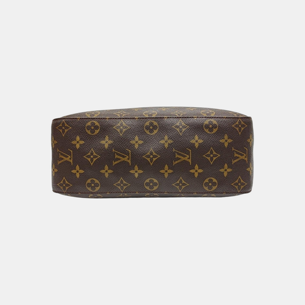 LOOPING GM Monogram Coated Canvas Brown