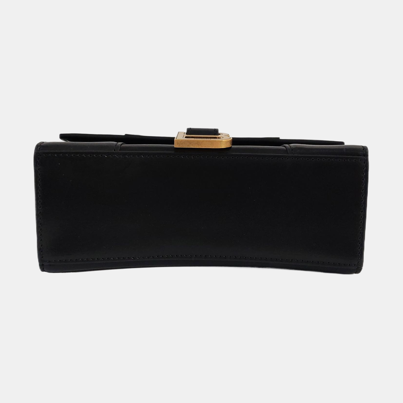 Hourglass XS Calfskin Black