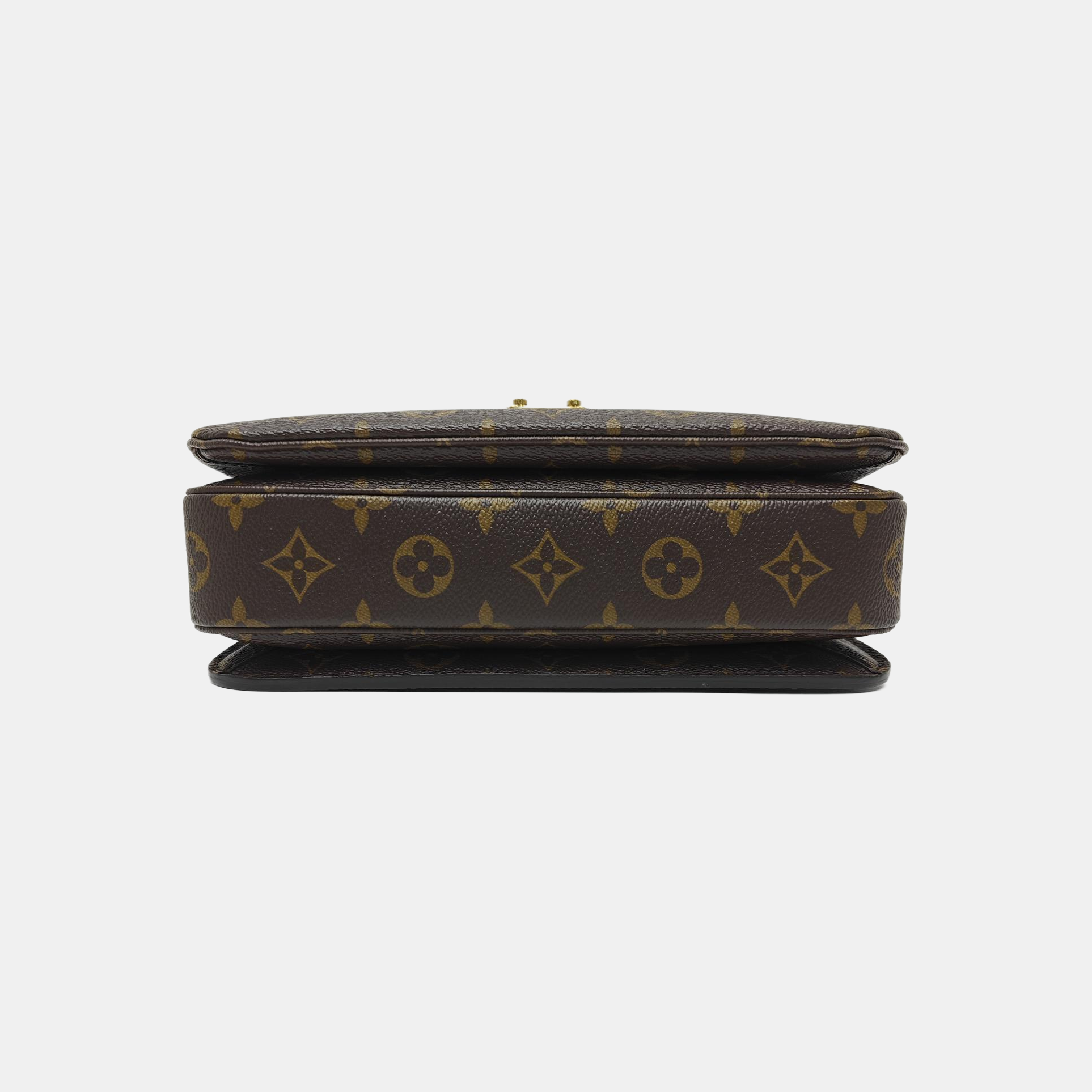MÉTIS MM Monogram Coated Canvas Brown