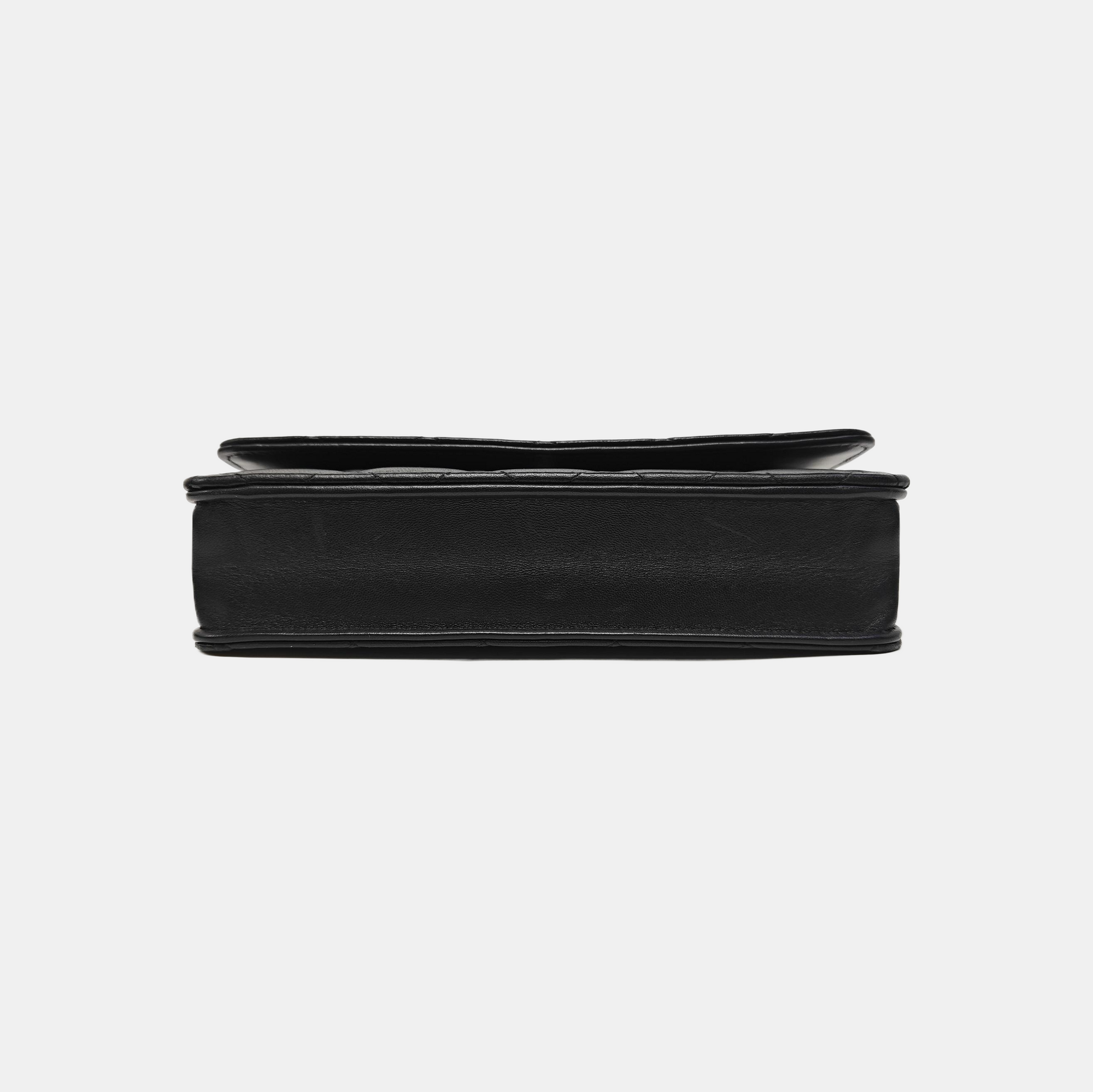 WOC Mini Lambskin Black