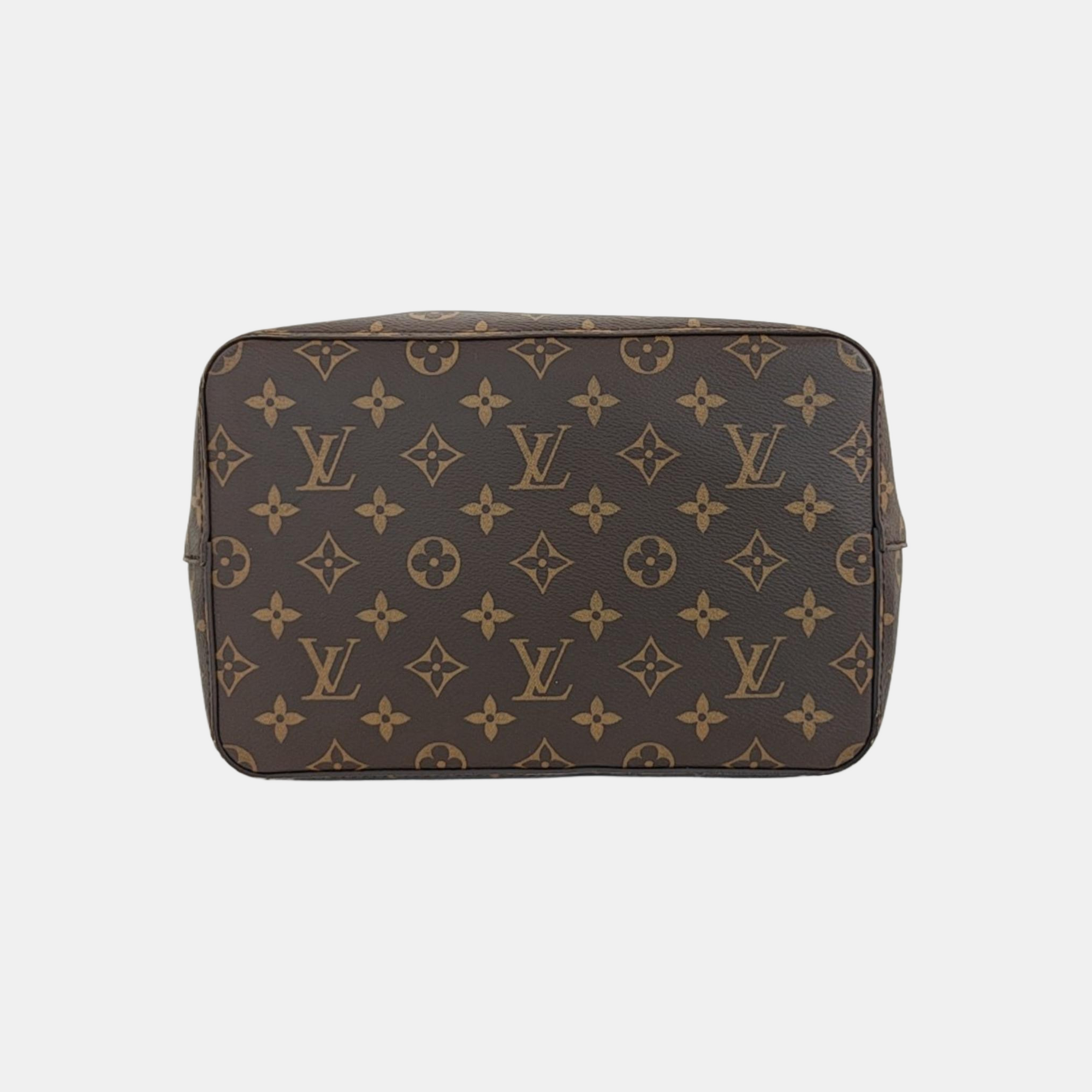 NÉONOÉ MM Monogram Coated Canvas Brown