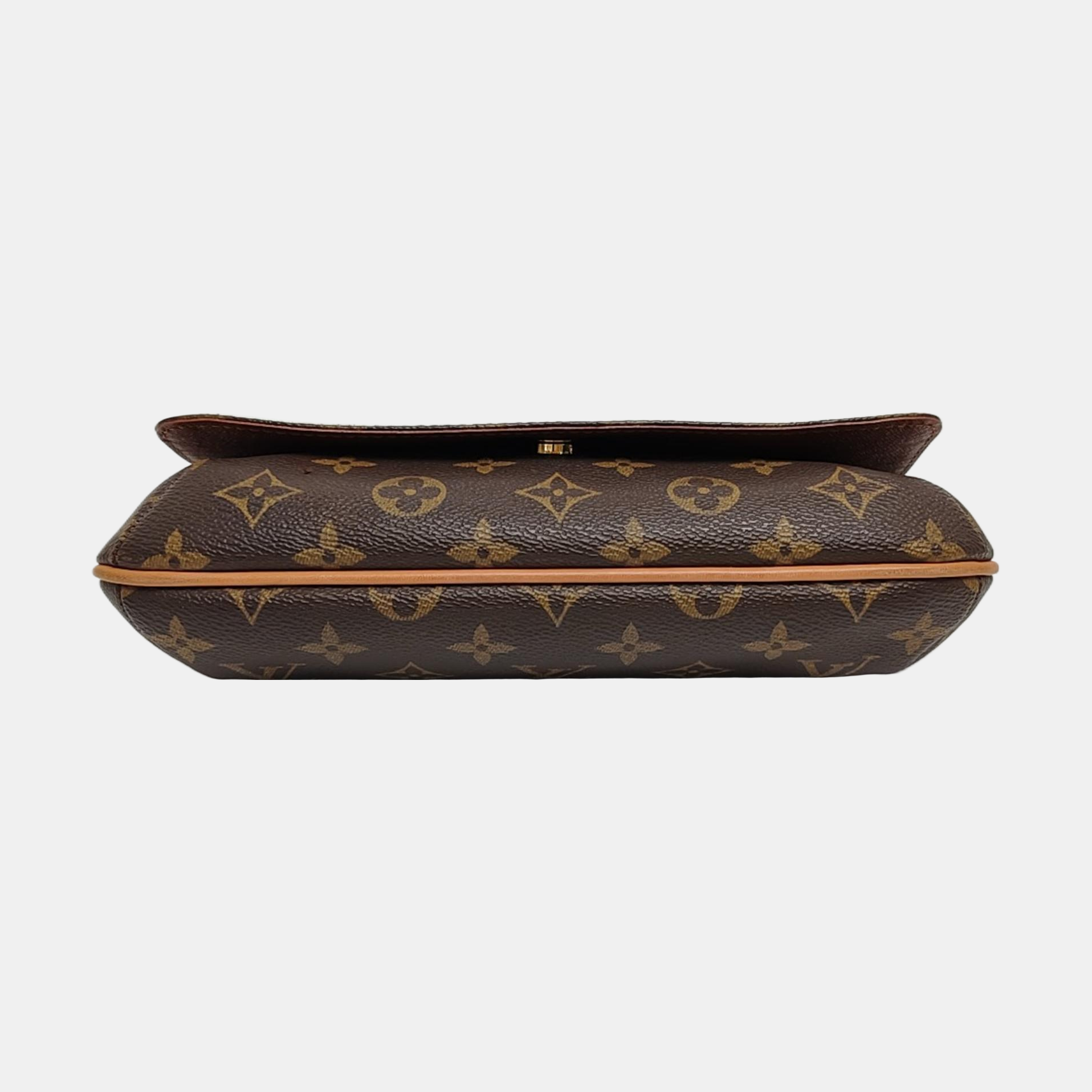 MUSETTE TANGO Monogram Coated Canvas Brown