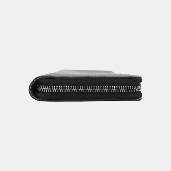 ZIPPY Calfskin Black Wallet